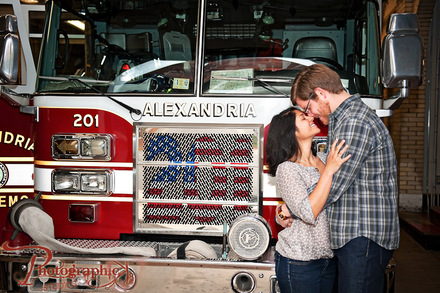 , Puja and Paul Engagement Session Teasers in Old Town Alexandria:)