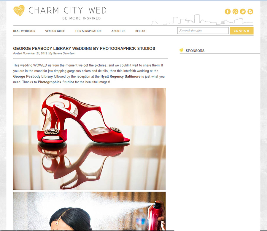 Published on Charm City Wed