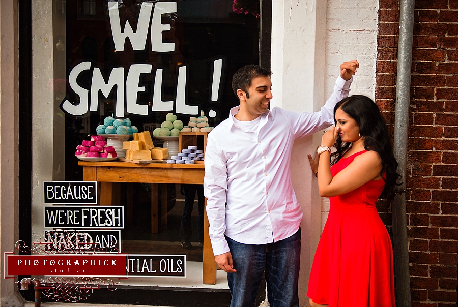 , Vinita and Amar’s Georgetown Waterfront Engagement Session