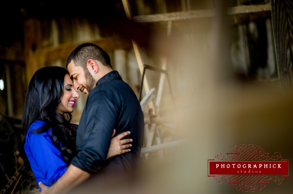 , Sara and Vishal Farm Engagement Session