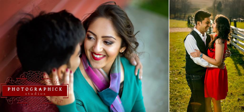, Engagement Session Teasers from Neha and Mohit&#8217;s Farm Engagement Session