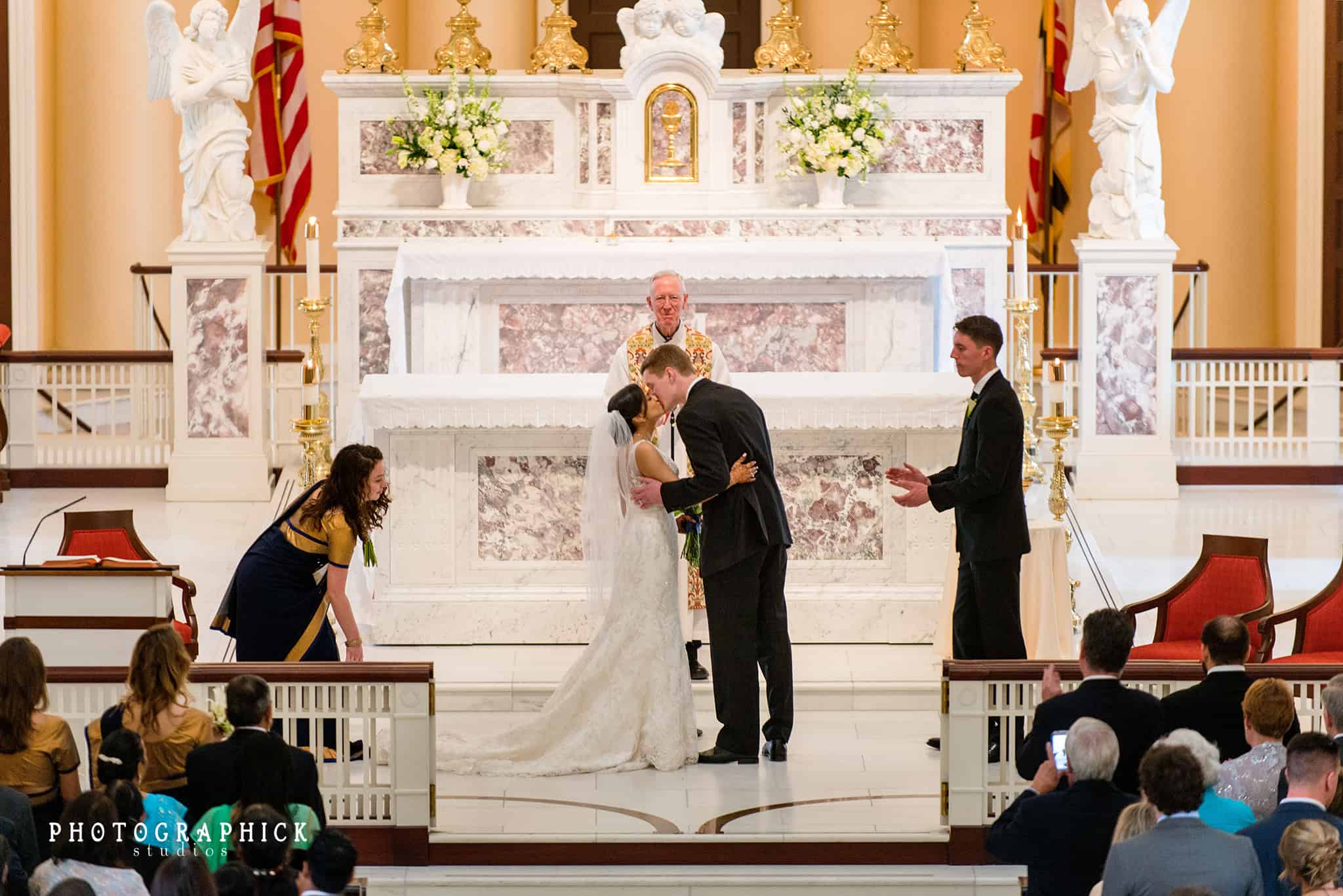 Baltimore Interfaith Wedding, Baltimore Interfaith Wedding of Mala and Sean