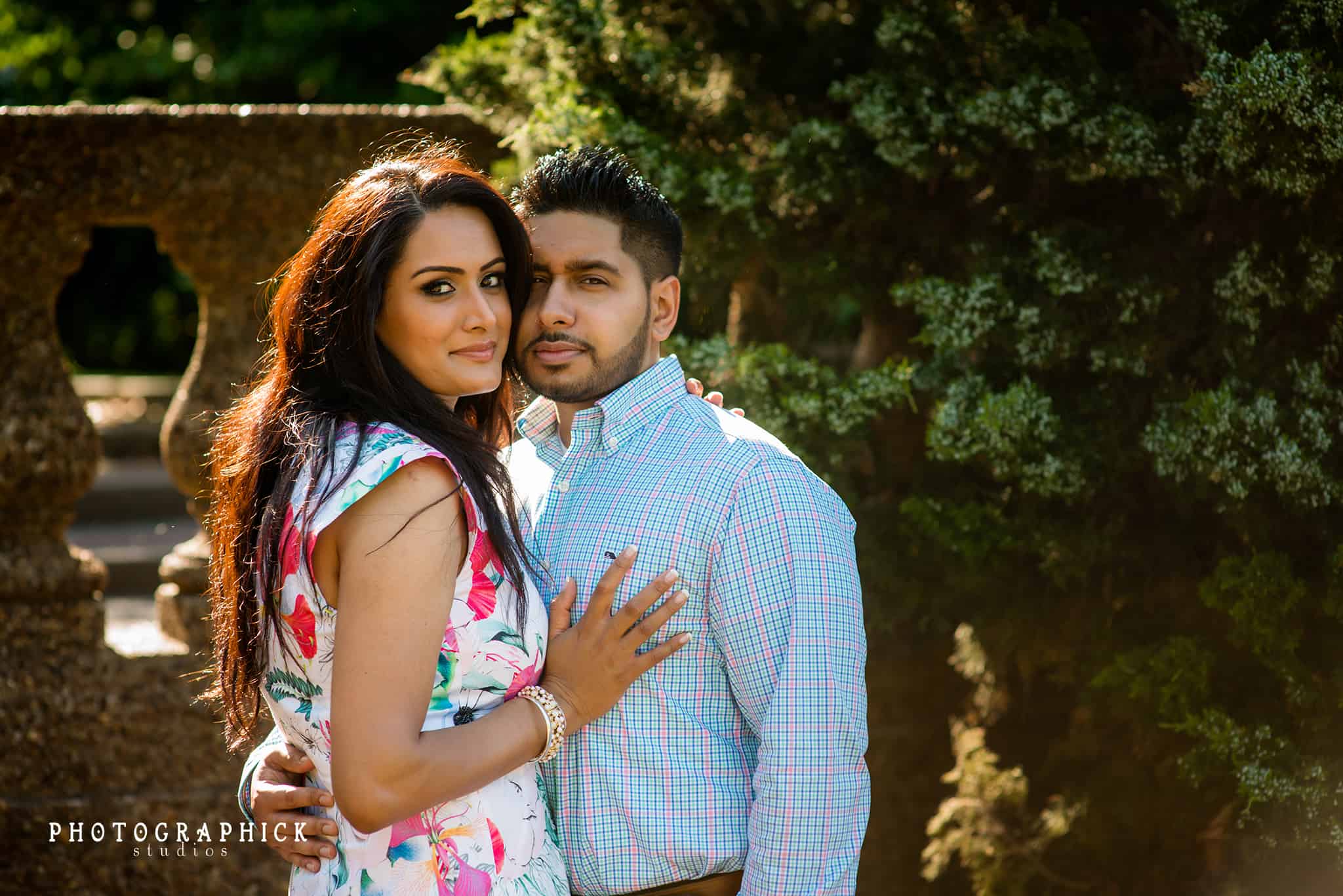 Meridian Hill Engagement Session, Gurleen and Amit Meridian Hill Engagement Session