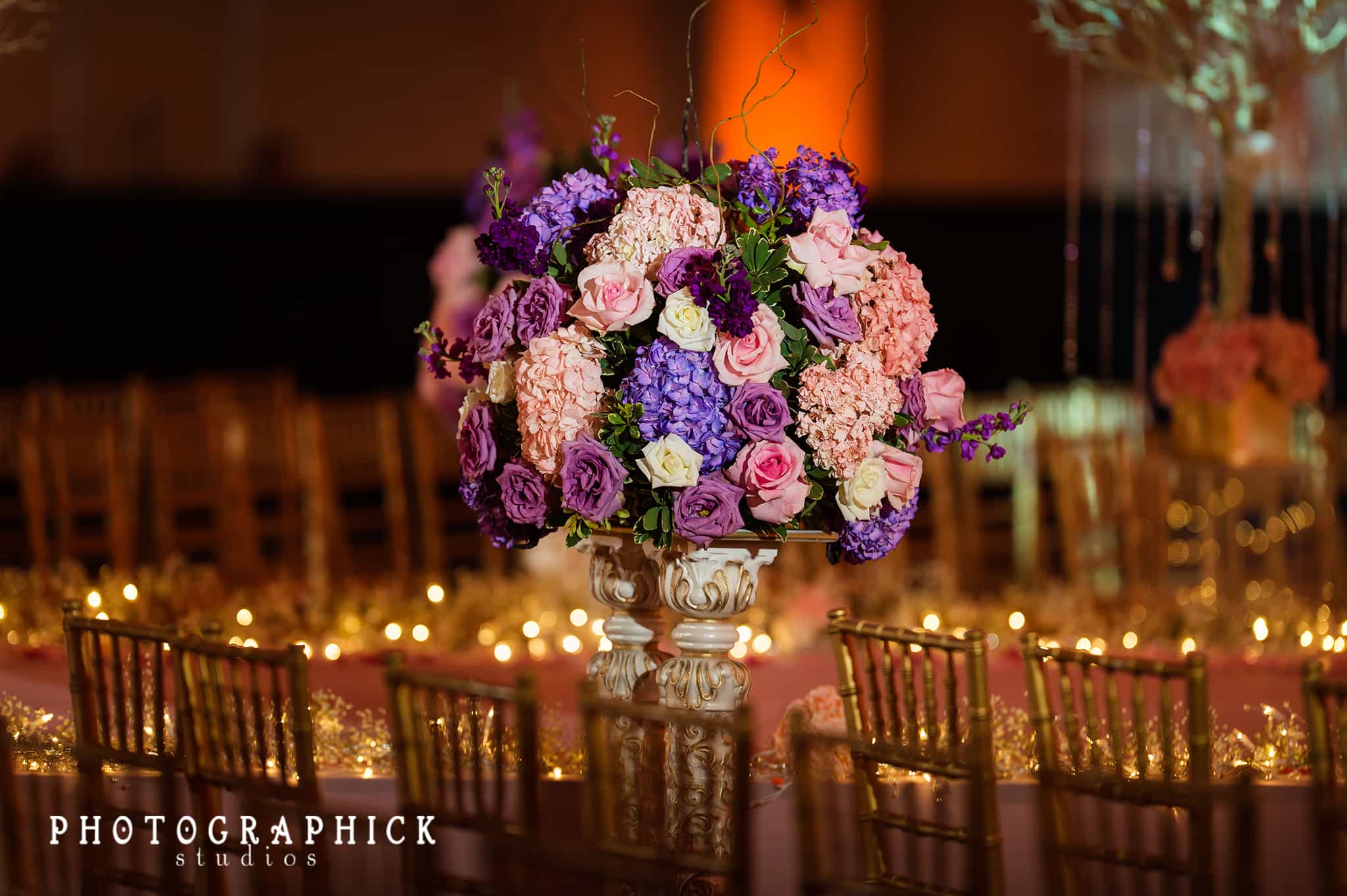 Baltimore Maryland Indian Wedding Decor by Lambiance at the Baltimore Marriott Waterfront Indian Wedding