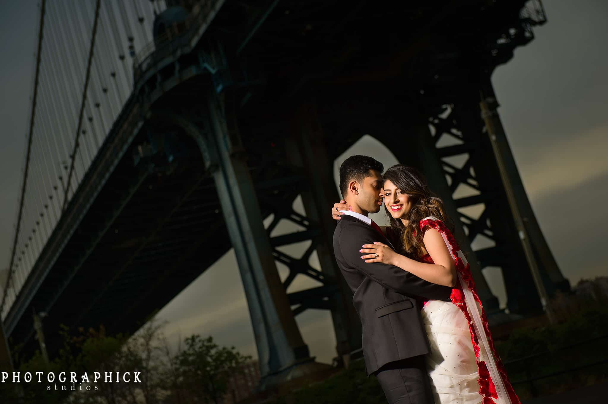 , New York City Engagement Session: Juhi + Mrunal