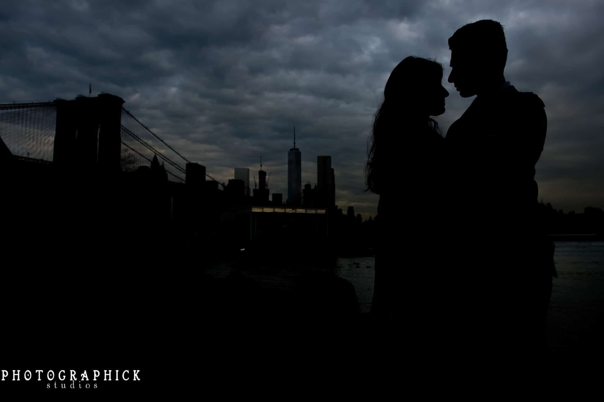 , New York City Engagement Session: Juhi + Mrunal