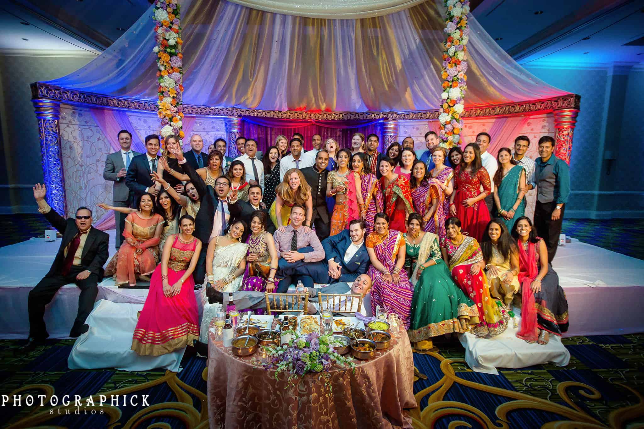 Baltimore Indian Wedding Reception