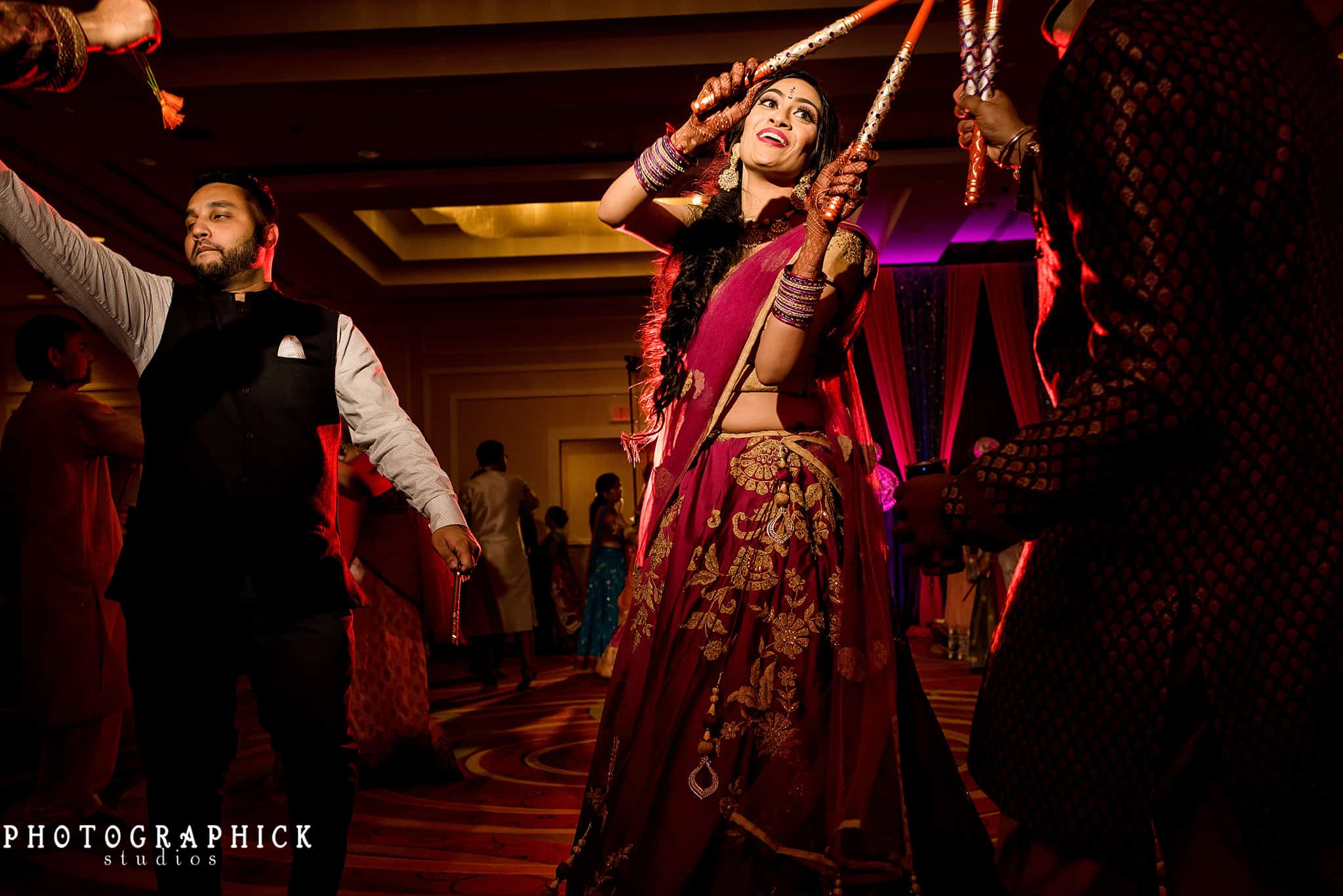 BWI Marriott Indian Wedding, BWI Marriott Indian Wedding of Reema and Sunny