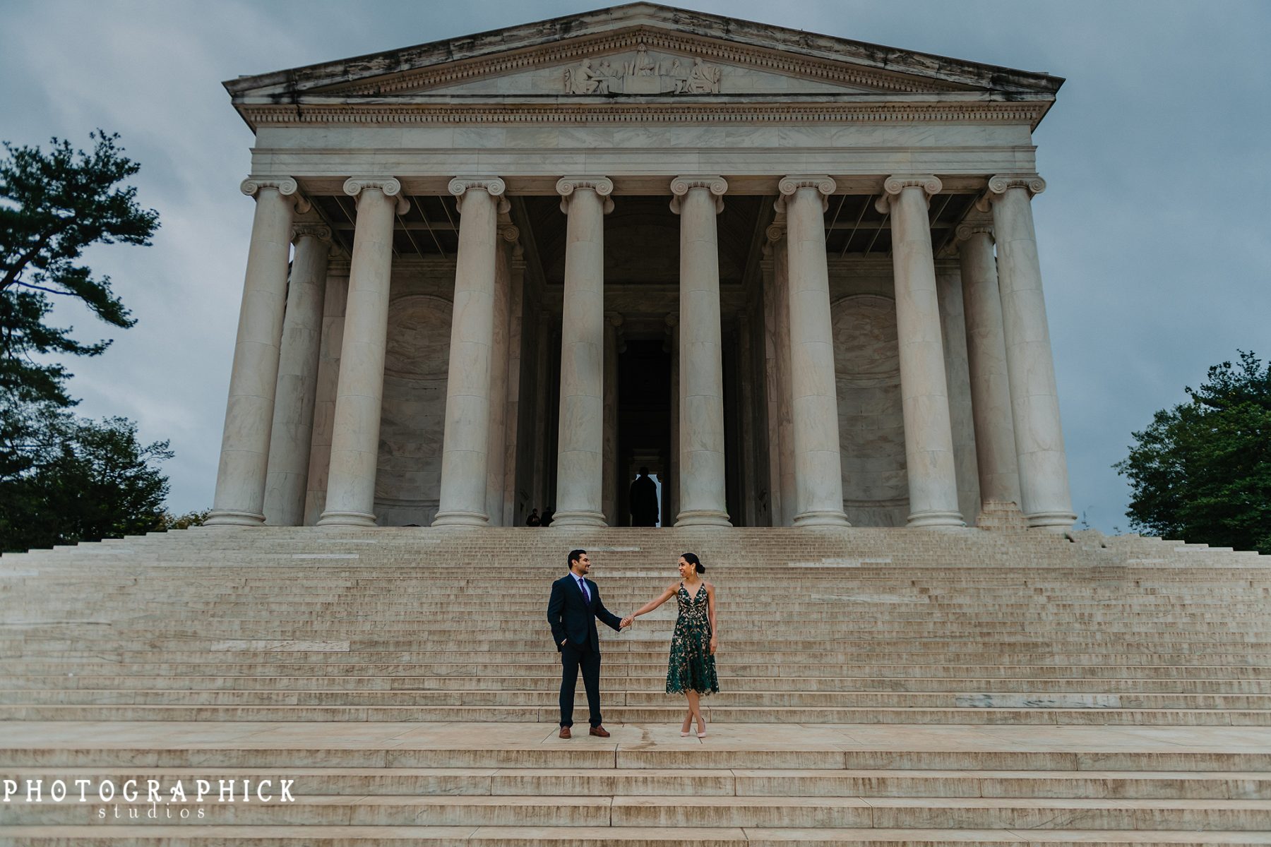 , Washington DC Engagement Session of Vinny and Kenny