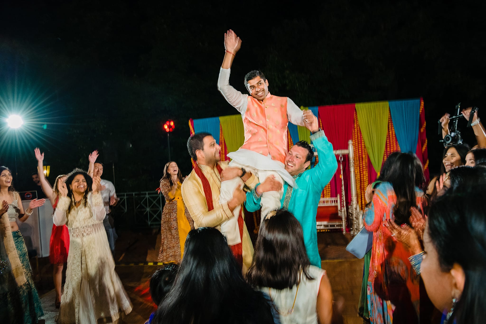 , Westfields Marriott Outdoor Indian Wedding of Ankita and Sreeker