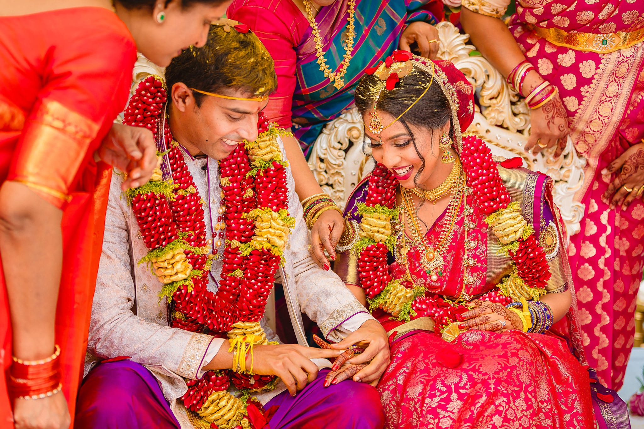 , Westfields Marriott Outdoor Indian Wedding of Ankita and Sreeker